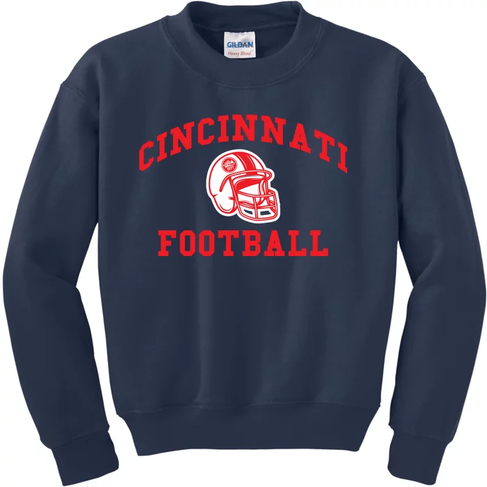 Cincinnati Football Fans Kids Sweatshirt