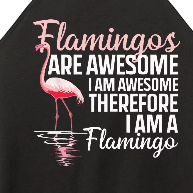 Cool Flamingo For Men Women Pink Flamingos Flock Bird Lovers Women’s Perfect Tri Rocker Tank