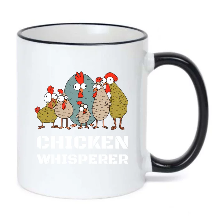 Chickens: For Farmers Chicken Keepers And Chicken Whisperer Cute Gift Black Color Changing Mug