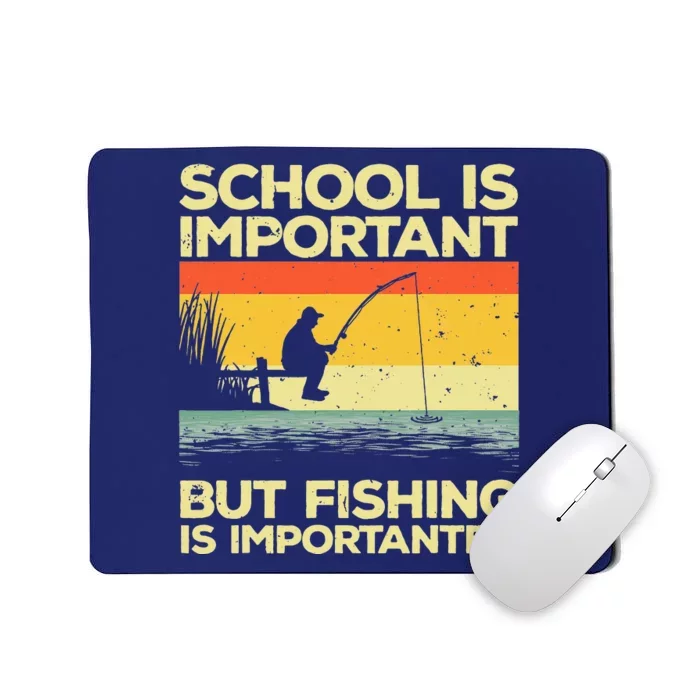 Cool Fishing For Bass Fishing Fisherman Fish Trout Mousepad