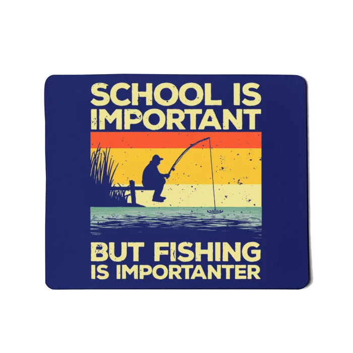 Cool Fishing For Bass Fishing Fisherman Fish Trout Mousepad