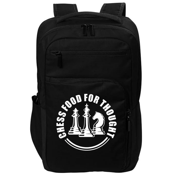 Chess Food For Thought Impact Tech Backpack