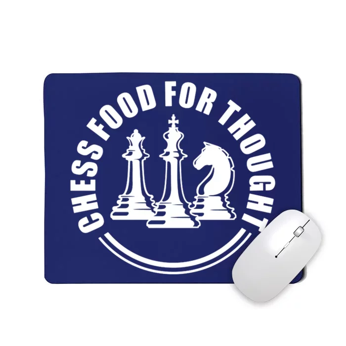 Chess Food For Thought Mousepad