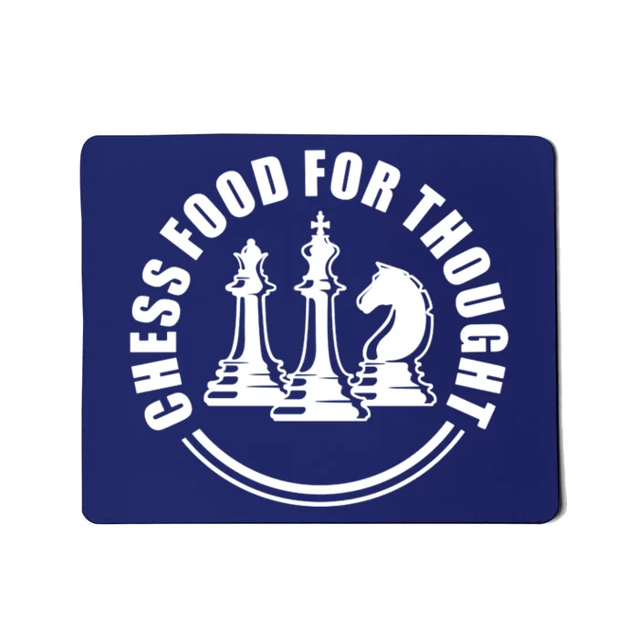 Chess Food For Thought Mousepad