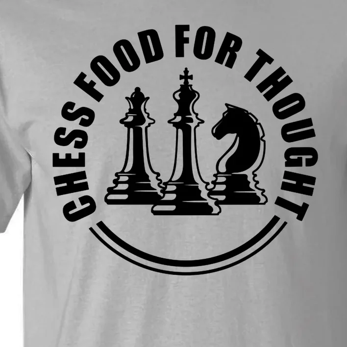 Chess Food For Thought Tall T-Shirt