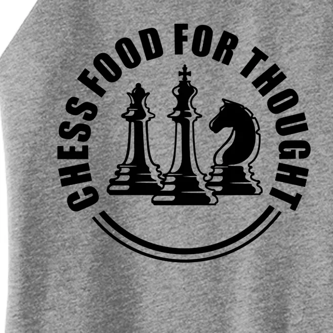 Chess Food For Thought Women’s Perfect Tri Rocker Tank