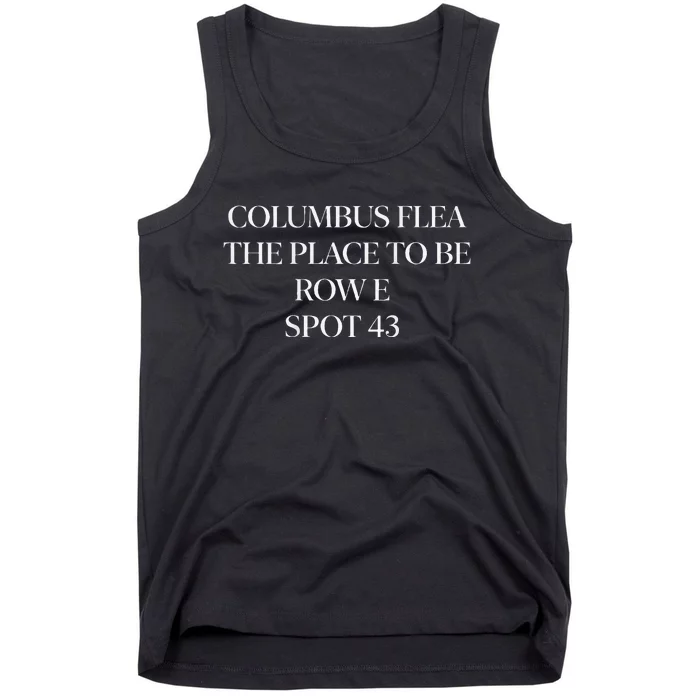 Columbus Farmers Flea Market Tank Top