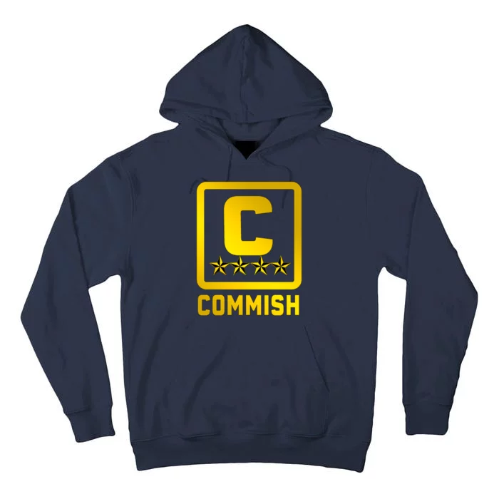 Commissioner Funny Fantasy Football Commish Tall Hoodie