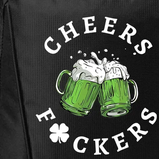 Cheers Feckers Friends Beer Lover City Backpack