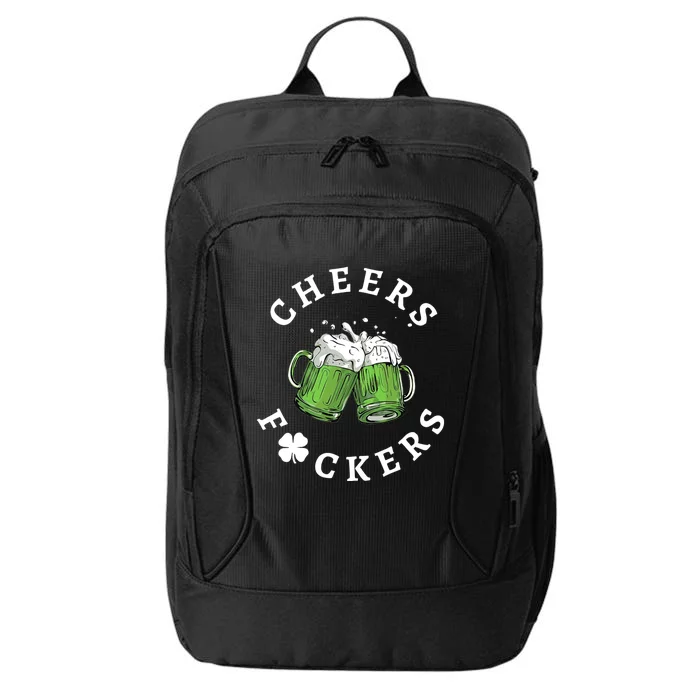 Cheers Feckers Friends Beer Lover City Backpack