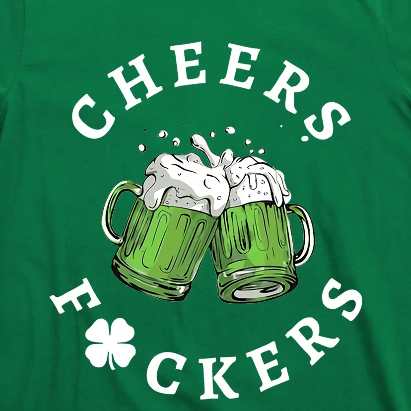 Cheers Feckers Friends Beer Lover T-Shirt