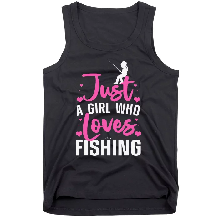 Cute Fishing For Fisher Fisherman Bass Fish Tank Top