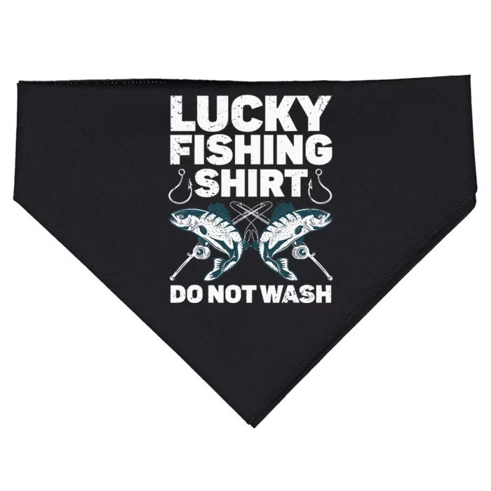 Cute Fishing For Men Women Fisherman Fishing Lovers USA-Made Doggie Bandana