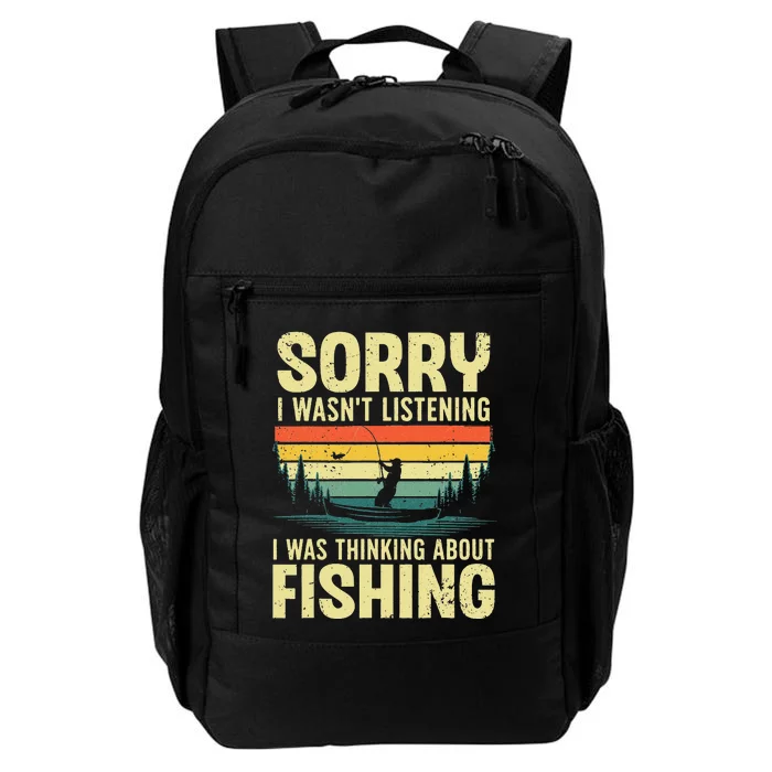 Cool Fishing For Fisherman Bass Trout Fish Hunting Daily Commute Backpack