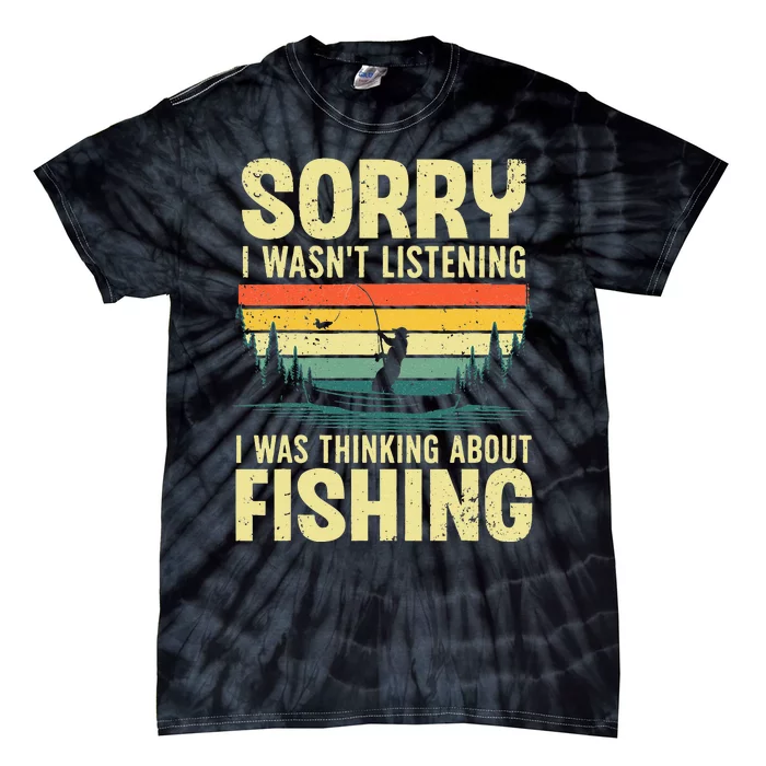 Cool Fishing For Men Women Fisherman Bass Trout Fish Hunting Tie-Dye T-Shirt