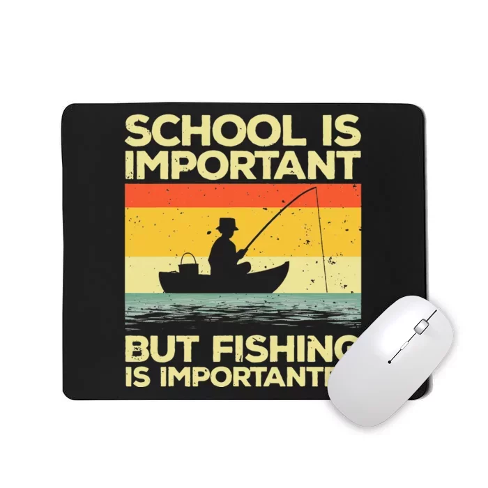 Cool Fishing For Men Women Bass Fishing Fisherman Fish Trout Mousepad