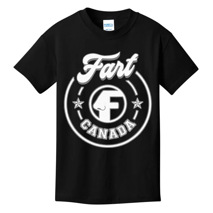 Canada Fart Funny Kids T-Shirt