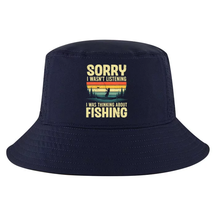 Cool Fishing Fisherman Bass Trout Fish Hunting Cool Comfort Performance Bucket Hat