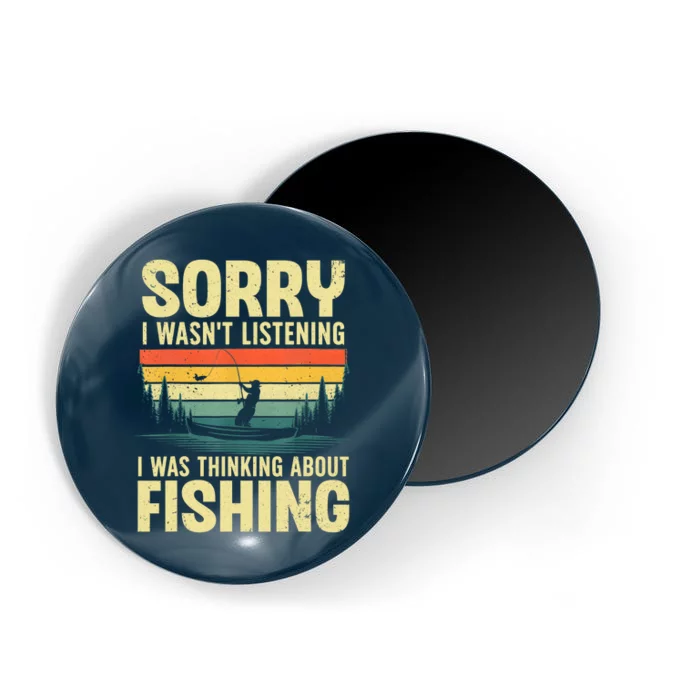 Cool Fishing Fisherman Bass Trout Fish Hunting Magnet