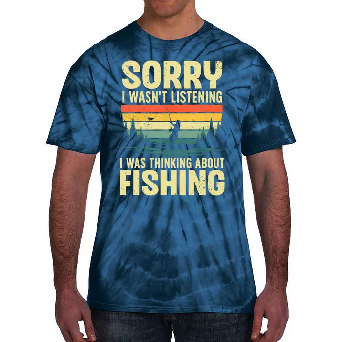 Cool Fishing Fisherman Bass Trout Fish Hunting Tie-Dye T-Shirt