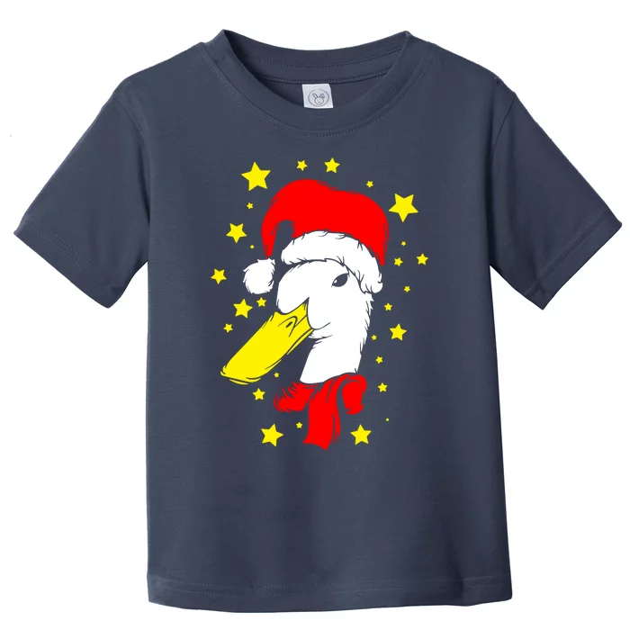 Christmas Funny Family Animal Duck Toddler T-Shirt