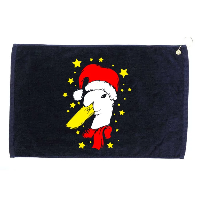 Christmas Funny Family Animal Duck Grommeted Golf Towel