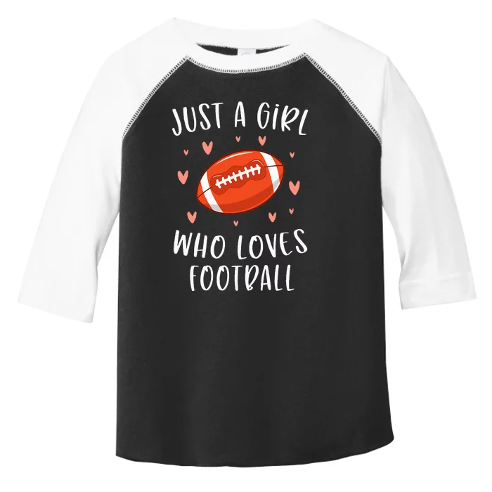 Cute Football For Just A Who Loves Football Toddler Fine Jersey T-Shirt