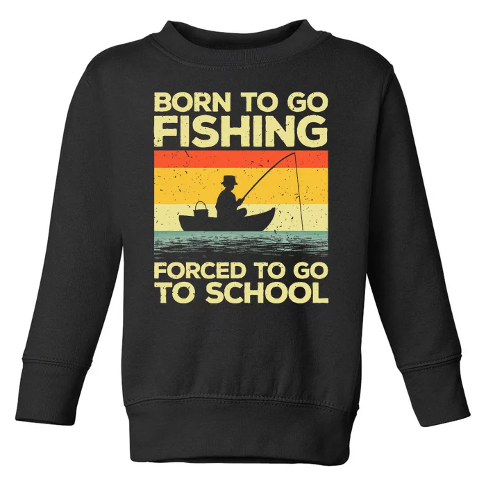 Cool Fishing For Women Bass Fishing Fisherman Fish Toddler Sweatshirt