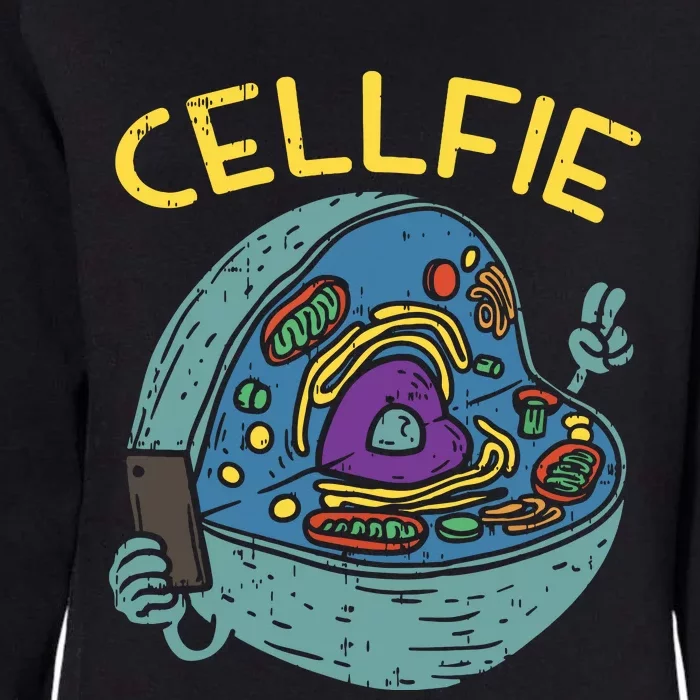 Cell Fie Funny Science Biology Teacher Womens California Wash Sweatshirt