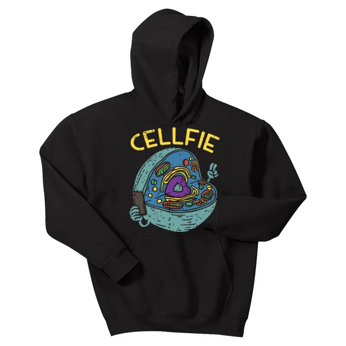 Cell Fie Funny Science Biology Teacher Kids Hoodie