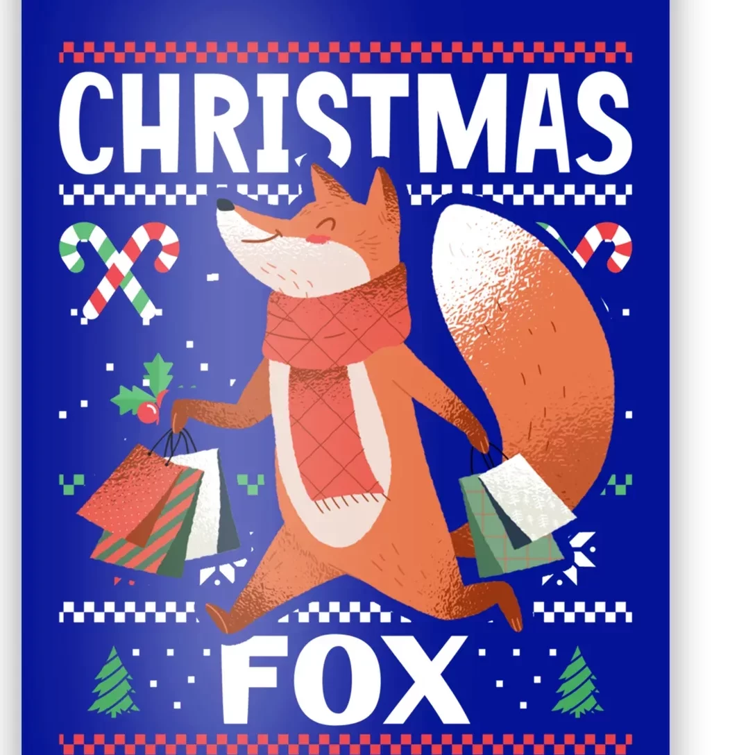 Christmas Fox For Xmas Gift Poster