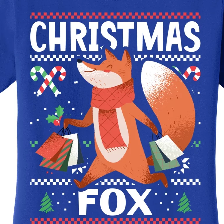 Christmas Fox For Xmas Gift Women's T-Shirt