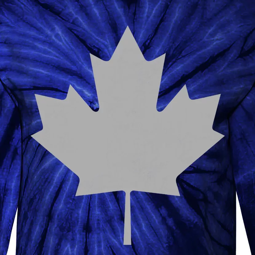 Canada Flag For You And Gift Tie-Dye Long Sleeve Shirt