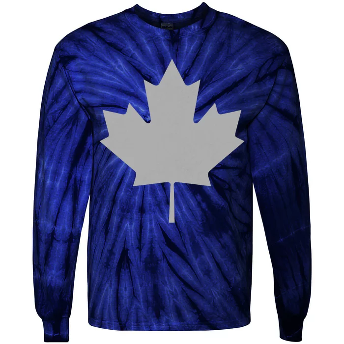 Canada Flag For You And Gift Tie-Dye Long Sleeve Shirt