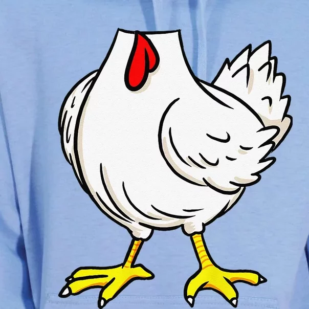 Chicken Funny Farm Animal Farming Halloween Costume Unisex Surf Hoodie