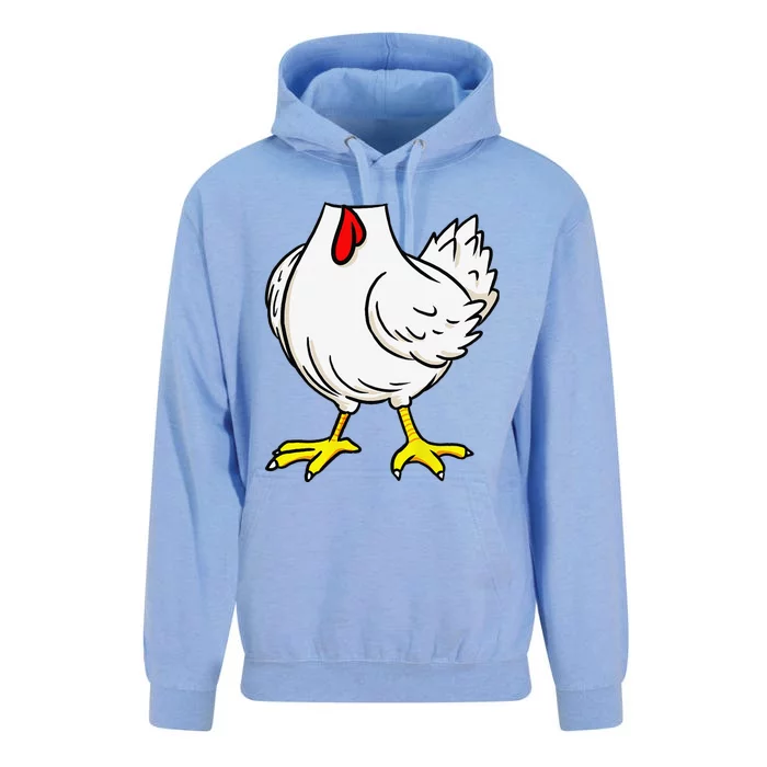 Chicken Funny Farm Animal Farming Halloween Costume Unisex Surf Hoodie