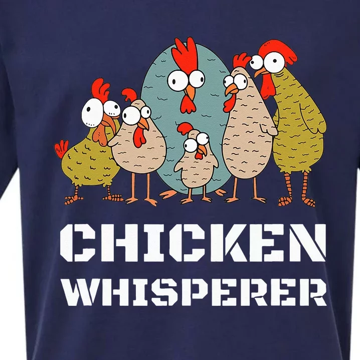 Chickens For Farmers Chicken Keepers & Chicken Whisperer Sueded Cloud Jersey T-Shirt