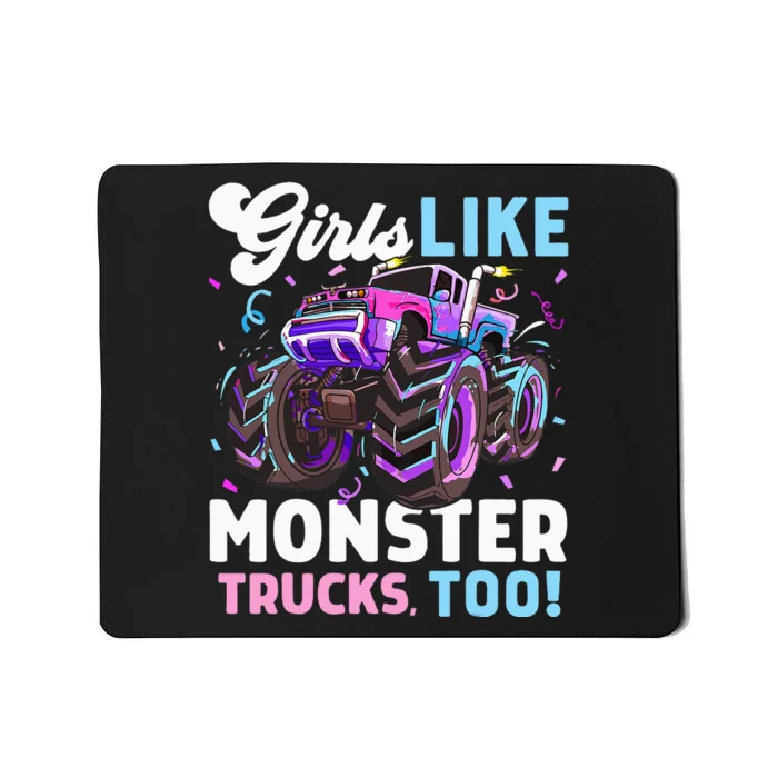 Cute Monster Truck Like Monster Trucks Too Mousepad