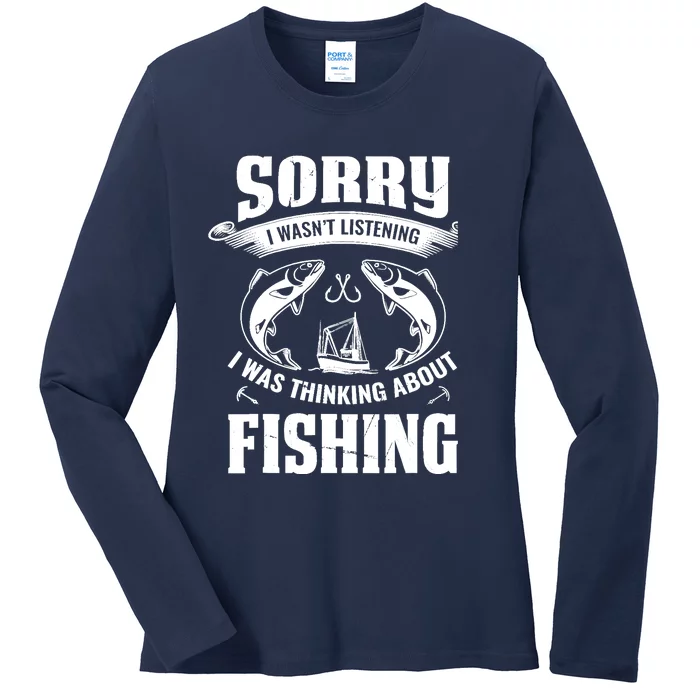 Cool Fishing For  Wo Fisherman Bass Trout Fish Hunting Ladies Long Sleeve Shirt