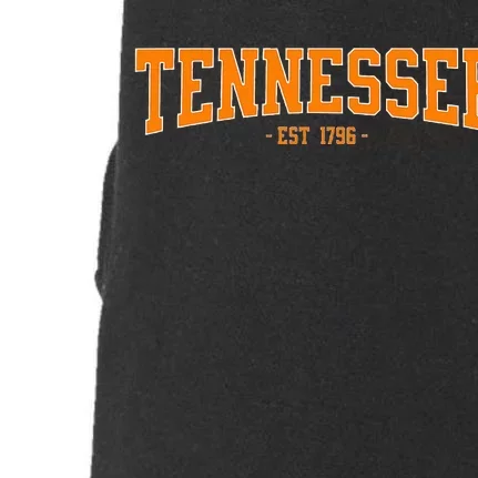 Classic TN Orange Print Retro Varsity Vintage Tennessee Doggie 3-End Fleece Hoodie