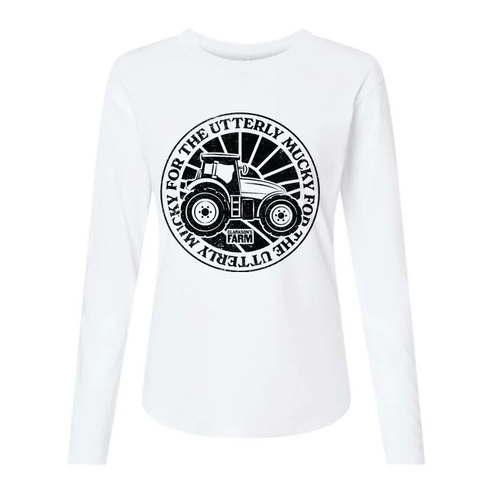 ClarksonS Farm For The Utterly Mucky Womens Cotton Relaxed Long Sleeve T-Shirt