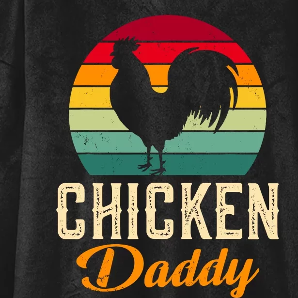 Chicken Farm Funny Dad Chicken Whisperer Chicken Daddy Hooded Wearable Blanket