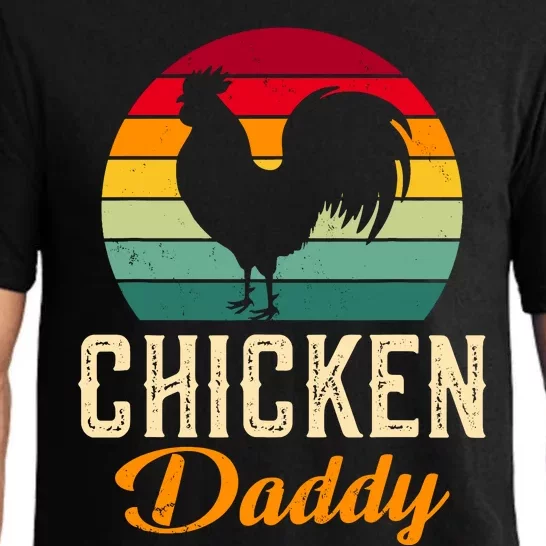 Chicken Farm Funny Dad Chicken Whisperer Chicken Daddy Pajama Set