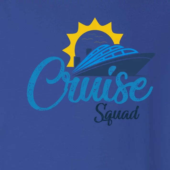 Cruise FamilyVacation Funny Distressed Cruise Squad Meaningful Gift Toddler Long Sleeve Shirt