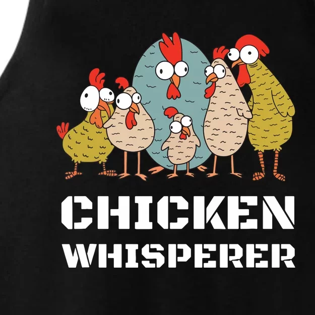 Chickens For Farmers Chicken Keepers Chicken Whisperer Ladies Tri-Blend Wicking Tank