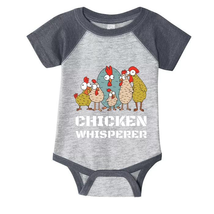 Chickens For Farmers Chicken Keepers Chicken Whisperer Infant Baby Jersey Bodysuit