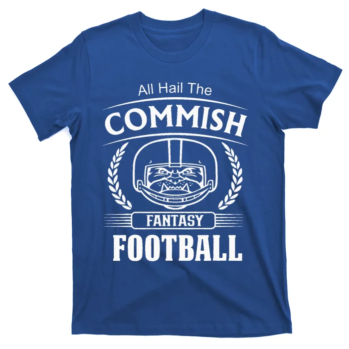 Commissioner Fantasy Football Funny Commish T-Shirt