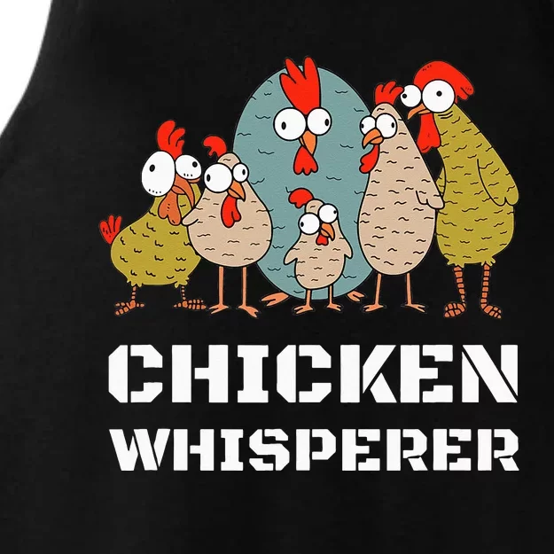 Chickens For Farmers Chicken Keepers & Chicken Whisperer Ladies Tri-Blend Wicking Tank