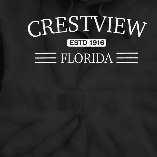 Crestview Florida FL ESTD.1916 Tie Dye Hoodie