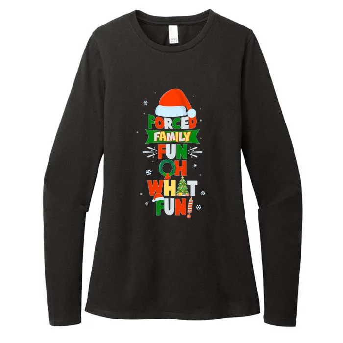 Christmas Forced Family Fun Oh What Fun Womens CVC Long Sleeve Shirt